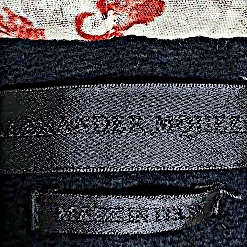 Authentic Alexander Mcqueen Archive Abstract Kink… - image 4